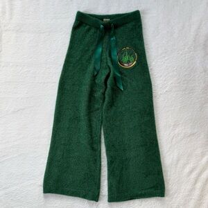 Wicked Katie Kime Green Sweater Pants With Emerald City Size XXS Elphaba Lounge